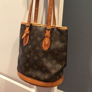 Louis Vuitton bucket bag